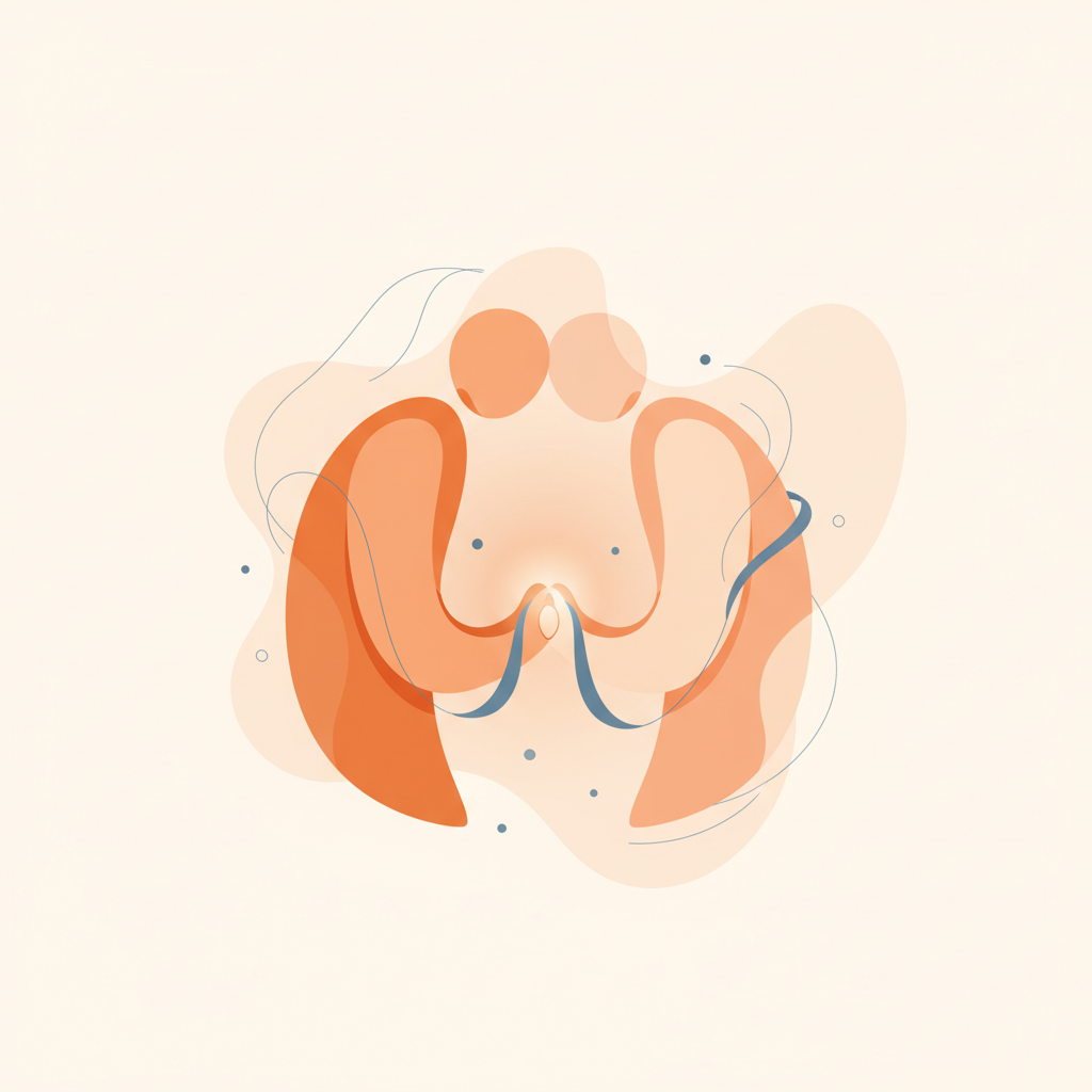 A quiet moment between two people, simply being together with full attention and presence