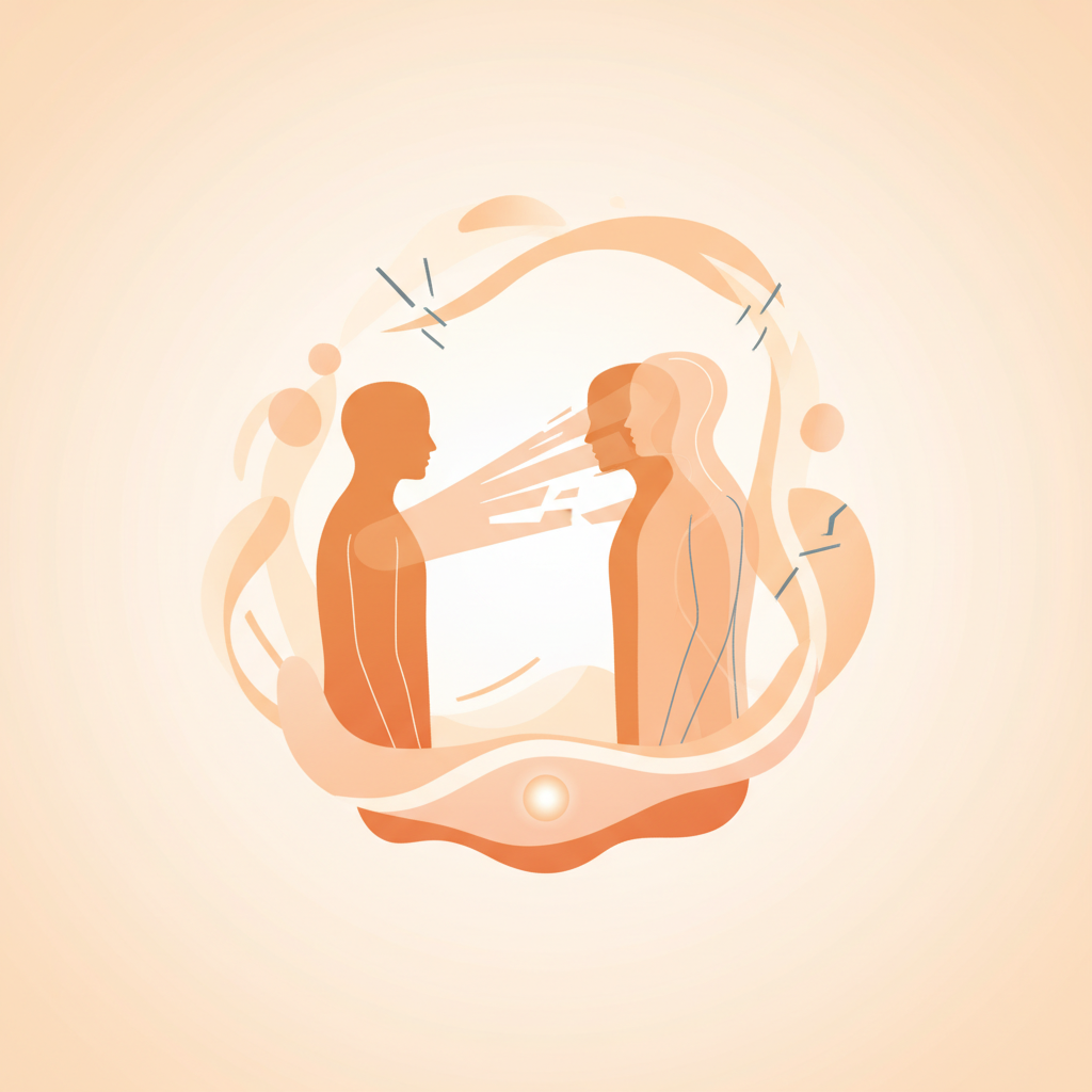 Person removing rose-tinted glasses, symbolising the moment expectations give way to reality