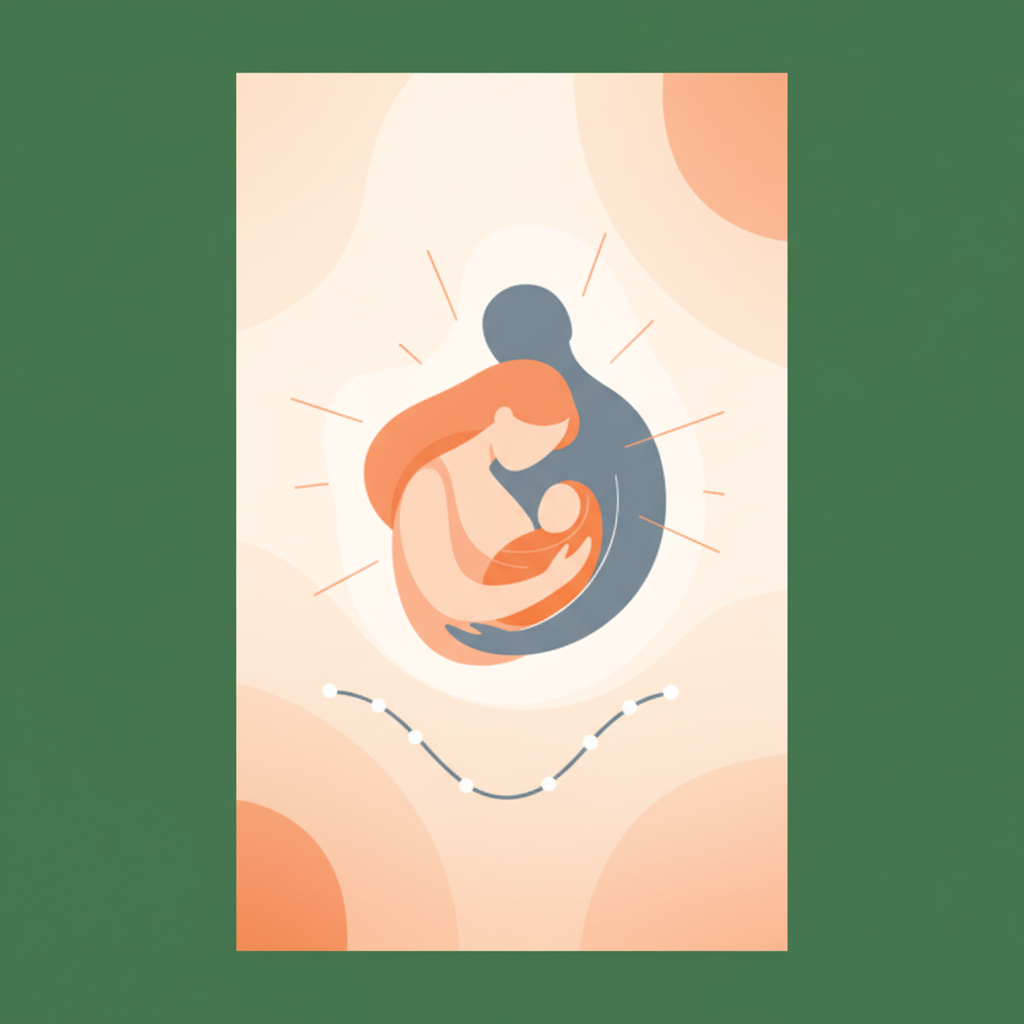 Woman experiencing postpartum depression seeking support