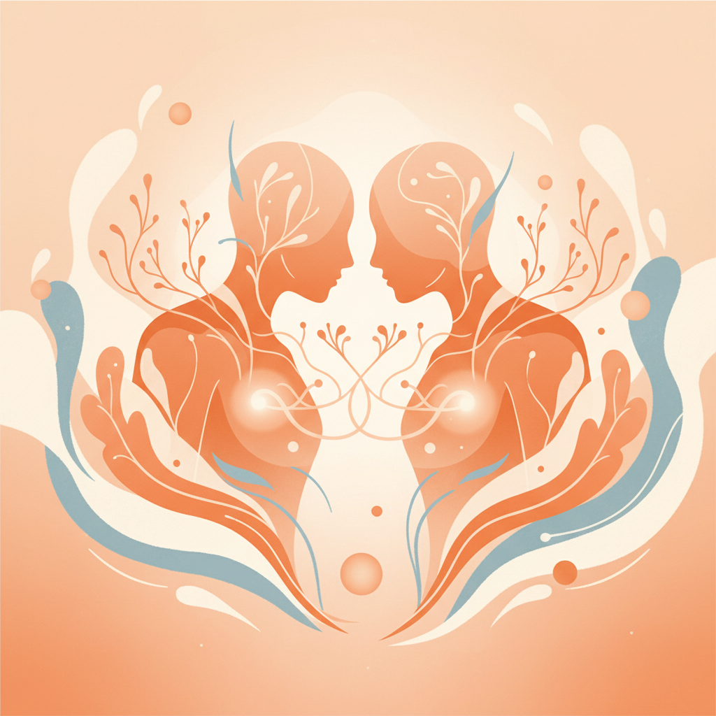 Person experiencing deep emotional connection with nature and art