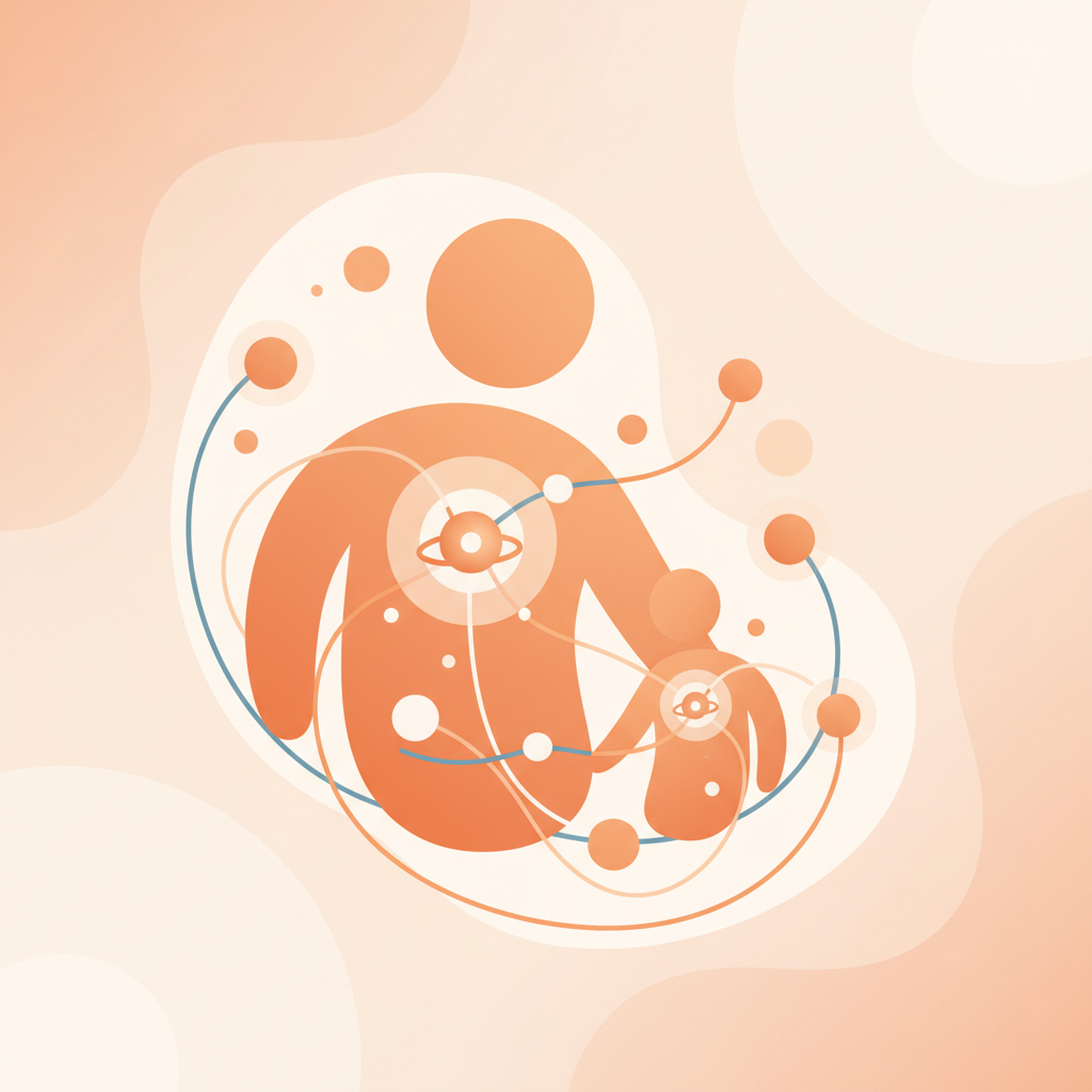 Visual representation of brain integration connecting different brain regions