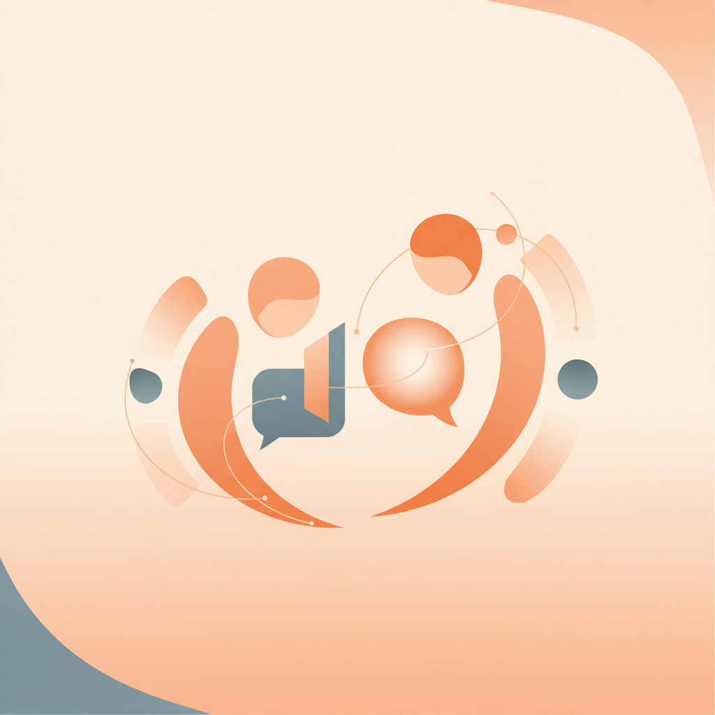 Illustration showing the contrast between accusatory and empathic communication