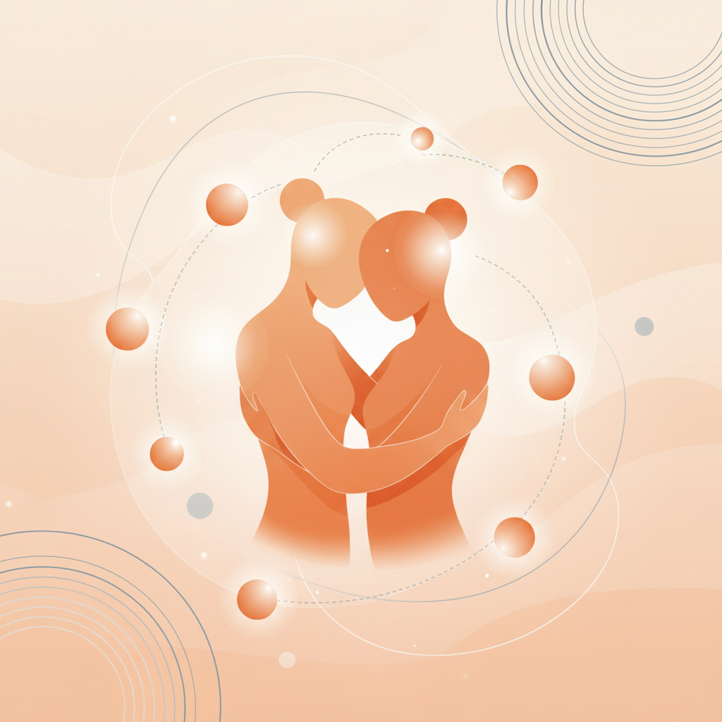 Couple discussing emotional needs in a calm and supportive environment