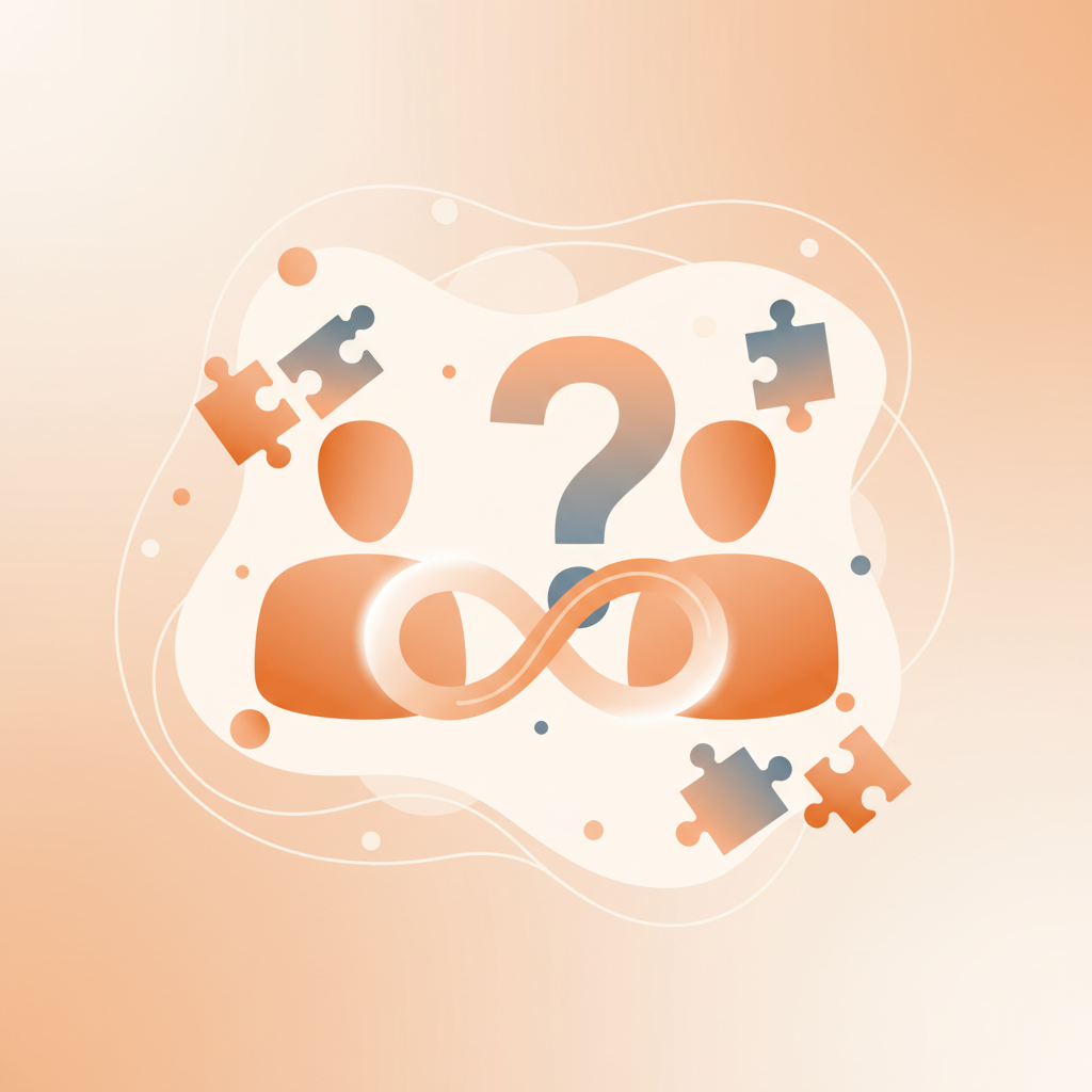 Couple taking a relationship compatibility test on a tablet